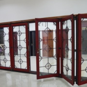 宝狮建材专业定制各类建筑门窗 供应铝木复合门窗铝合金门窗