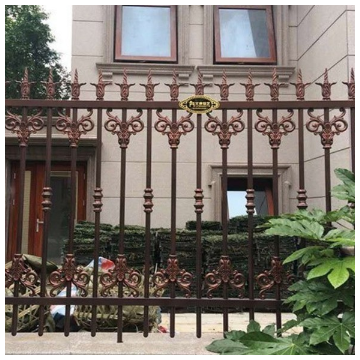 韩城市美安门窗建材 加工定制铝艺庭院门