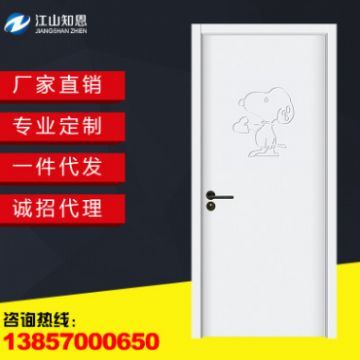ZE-601知恩门业厂家直销免漆门系列室内木门E1级儿童房门