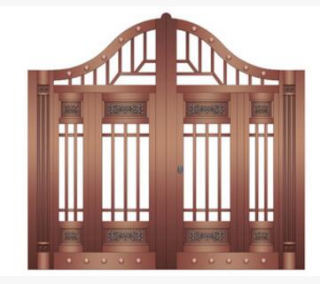 家装铜门 推拉门厂家直销优质豪华铜门整套门加工定制