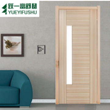 厂家直销 韩式玻璃卧室门实木复合门室内木门沈阳定制木门