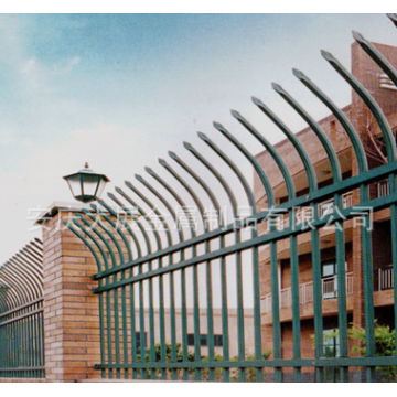 锌钢三杆防爬护栏网 安全防护围栏 小区锌钢护栏 三杆防爬护栏