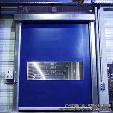 工业无尘车间厂房内部外部电动感应自动PVC快速门厂家批发定制