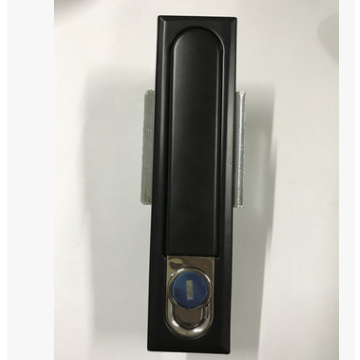 厂家直销 电柜锁MS818开关电柜门锁MS490黑色方型锁机箱机柜电箱
