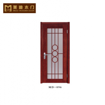 【美迪】木门厂家直销玻璃门卫浴门定制进户门烤漆室内门MD-096
