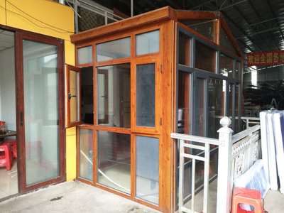 胜宏辉系统铝合金门窗1.4mm中空钢化玻璃窗别墅封阳台厂家定制