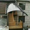 佛山厂家批发定制别墅阳台铝合金遮阳棚 户外PC耐力阳光板遮雨棚