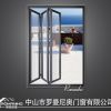 珠海厂家定制阳台断桥铝合金中空钢化玻璃折叠式门 防盗包安装