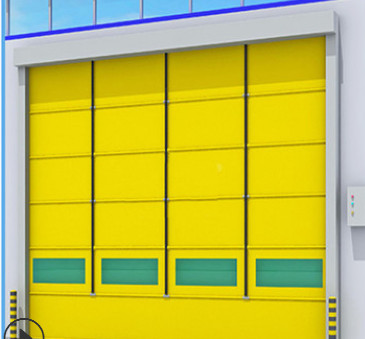 快速堆积门 背带式快速升降折叠门 厂家定制安装 质保一年