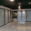 办公室单玻隔断厂房写楼玻璃隔墙铝合金中空百叶玻璃隔断安装设计