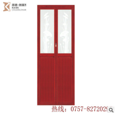 2017新款厂家供应 广东室内小折叠门 欧式玻璃折叠门