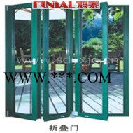 深圳定制铝合金大折叠门 推拉折叠门 卫生间铝合金玻璃门