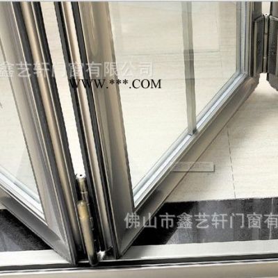 铝合金折叠门 通透大玻璃门 隔音隔热门 阳台隔断