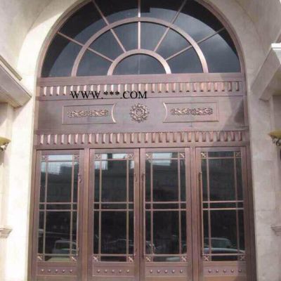 瑞馨铜门玻璃门