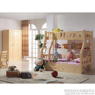 松木子母床A-1 儿童床 休闲家具批发 家具批发 家具定制 家具设计 家具配件 家具组装