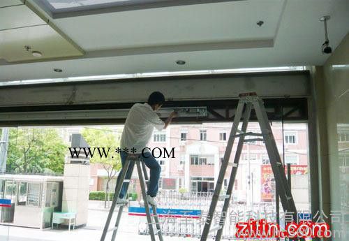承接感应门工程 自动门安装 自动玻璃门  上海区域玻璃感应门