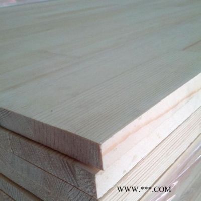 工厂樟子松指接板  松木拼板 木材 木板材 全无节