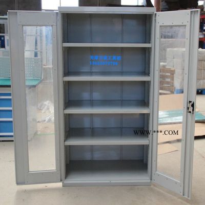 新款工具柜天津重型工具柜消防设备储藏柜有机玻璃门铁柜子