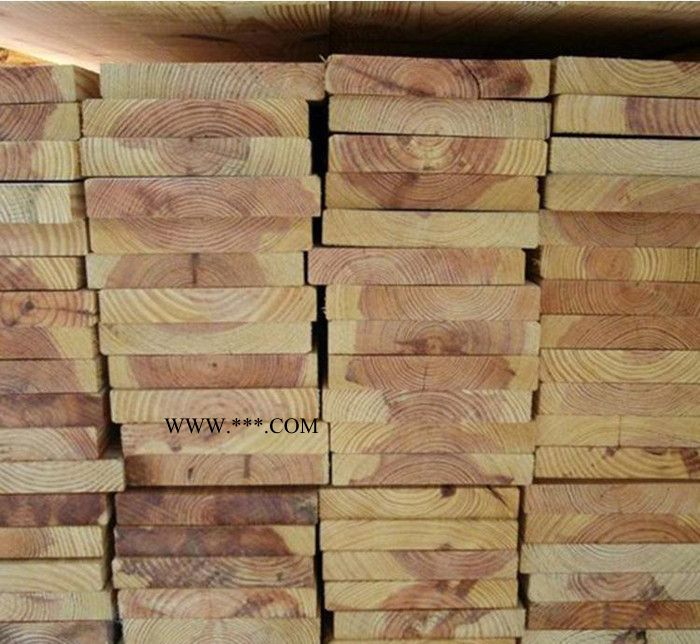 定制 **松木拼板 实木松木 板条工地建筑松木方大量