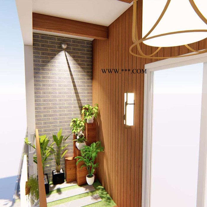 [鼎尚]YT06013008 旧阳台改造 3天快速安装 免费设计测量 松木花园阳台