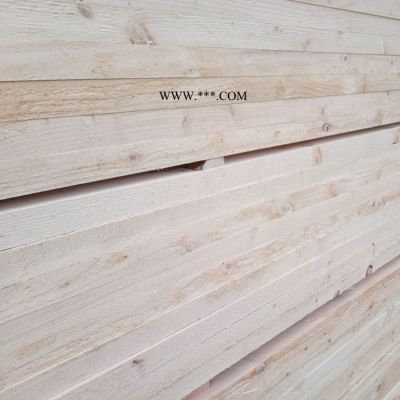 沪中和兴实木白松木方 户外建筑用工程木方安装 北方白松木材加工厂