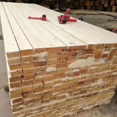沪中和兴 白松木方 规格尺寸3.8*8.8*4米 可定制工地方木 白松木方