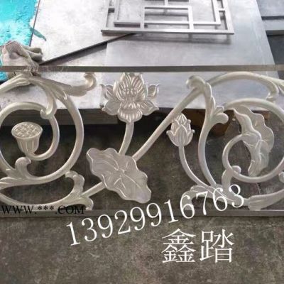 广东鑫踏铝板雕刻镂空屏风，透雕铝板屏风隔断厂家