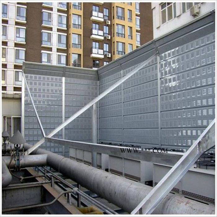 厂家定做  珠海 隔音墙 桥梁隔音板 铝板隔音墙  复合针孔铝吸声板