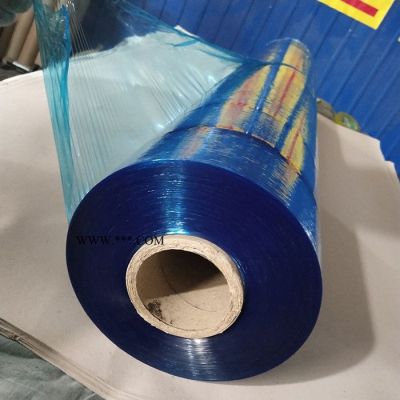 叶丰 缠绕膜 蓝色缠绕膜 铝板保护膜 包装膜 PVC包装膜 塑料包装膜生产厂家蓝色透明缠绕膜