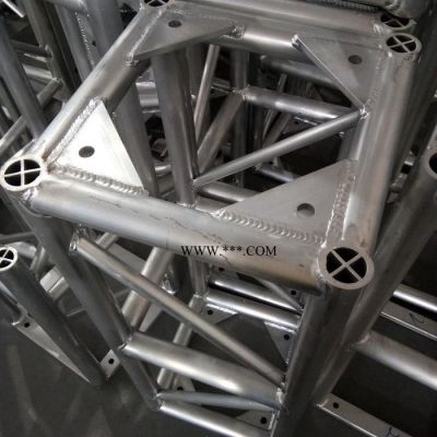 新势力6061-T6 铝板桁架400规格铝合金舞台桁架舞台灯光架配件舞美灯光架三角铝板婚庆架子