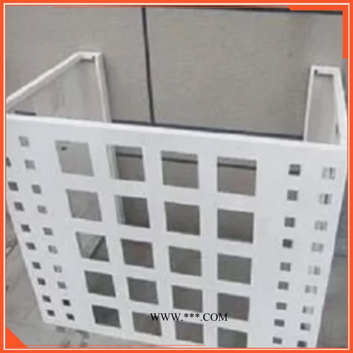 恒翔  护栏厂家 空调护栏 铝板雕刻空调护栏