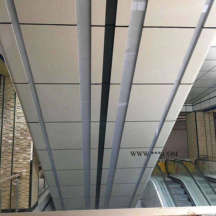 东莞电扶梯装饰铝单板，木纹铝单板 商场自动扶梯造型装饰铝板定制，扶梯包铝板安装